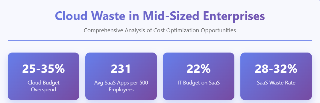 Cloud Waste in Mid-Sized Enterprises