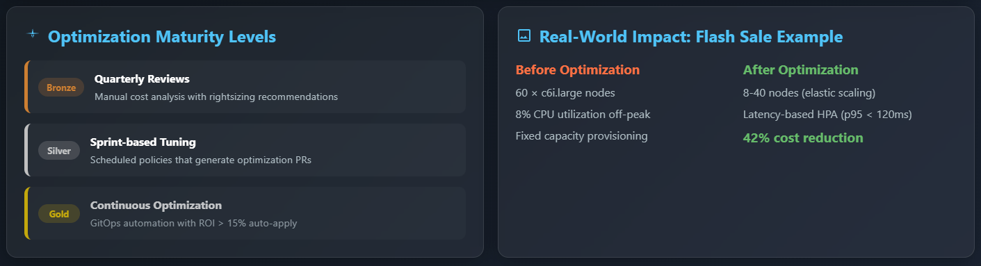 Optimization Maturity Levels & Real-World Impact