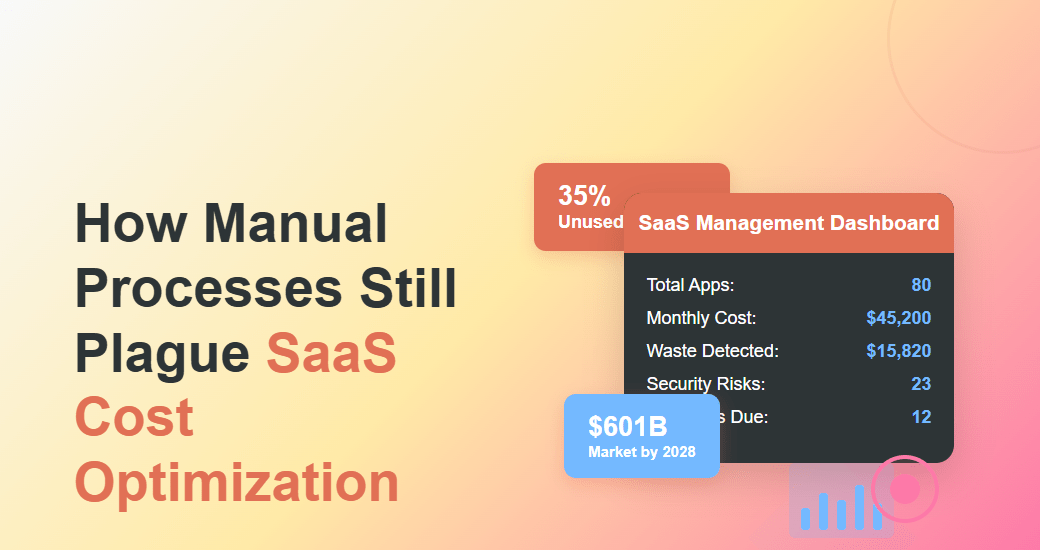 How Manual Processes Still Plague SaaS Cost Optimization