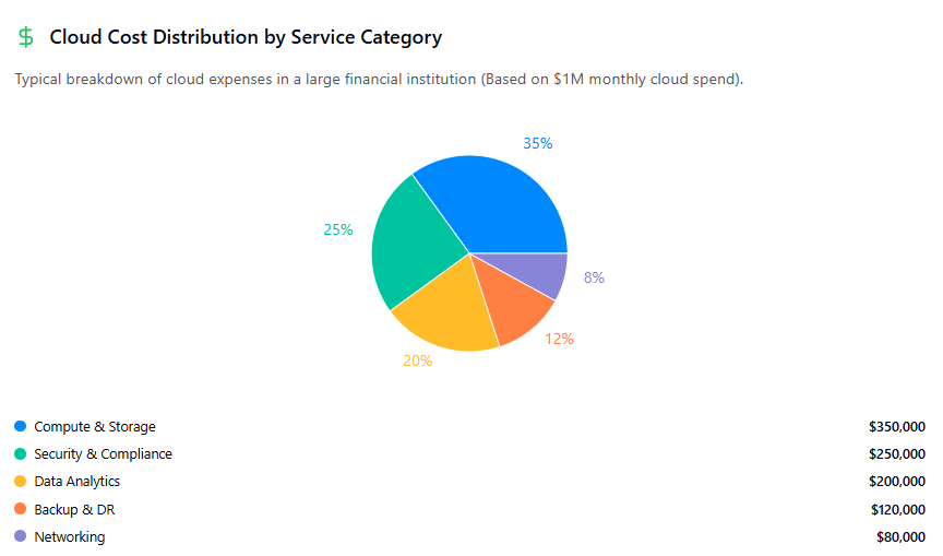 Cloud Cost Distribution by Service Category