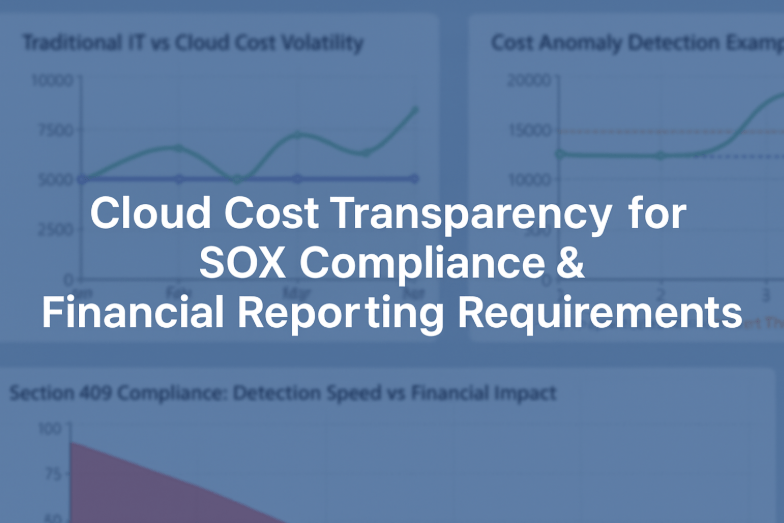 Cloud Cost Transparency for SOX Compliance: Financial Reporting Requirements