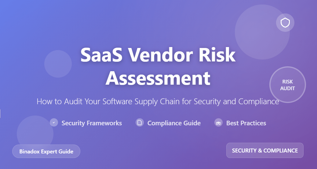SaaS Vendor Risk Assessment