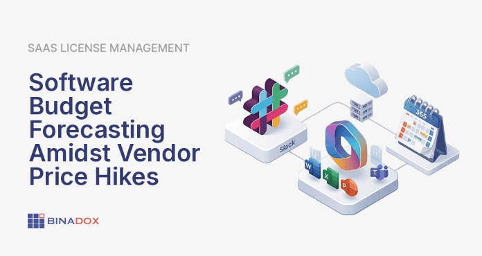 A conceptual illustration depicting a robust shield, formed from financial data, charts, and strategic insights, protecting a stable budget from volatile, upward-trending arrows symbolizing software vendor price hikes. This visual metaphor highlights the critical role of effective software budget forecasting as a defense mechanism against unpredictable cost increases, ensuring financial stability and strategic control for finance and procurement teams.