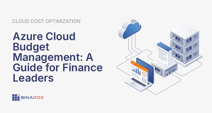 A conceptual illustration showing a finance leader gaining control over complex cloud spending. Dashboards display budget adherence and cost allocation, symbolizing effective azure cloud budget management. This visual represents the transformation of unpredictable cloud expenses into a strategic, value-driven investment for the organization.