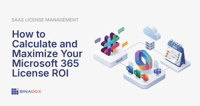 A financial dashboard illustrating the positive impact of optimizing Microsoft 365 license ROI, with charts showing cost savings and increased productivity, reflecting smart investment decisions for finance and procurement leaders.