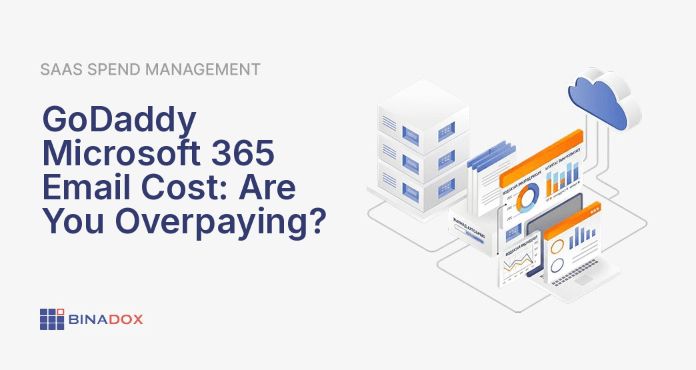 An illustration comparing the godaddy microsoft 365 email cost with direct Microsoft pricing, showing GoDaddy's path as more expensive and restrictive, while Microsoft's path offers better value and full control over Microsoft 365 services.