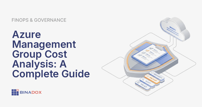 An illustration demonstrating Azure Management Group Cost Analysis, showing a hierarchical structure where costs from various Azure subscriptions roll up through different management groups, enabling centralized financial oversight and detailed spending analysis across an enterprise cloud environment.
