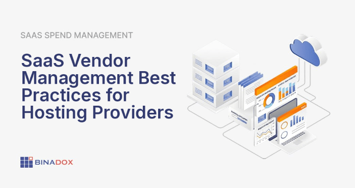 An illustration depicting a centralized hub for saas vendor management best practices, showing interconnected elements of cost control, risk mitigation, strategic value, and vendor lifecycle management, crucial for finance and procurement leaders in hosting providers.