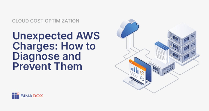 An illustration depicting a person looking stressed while examining a surprisingly high AWS bill, with various cloud service icons subtly integrated into the background. This visual metaphor captures the common experience of encountering unexpected AWS charges and the challenge of understanding complex cloud billing statements. The scene conveys the urgency of diagnosing and preventing these financial surprises in cloud operations.