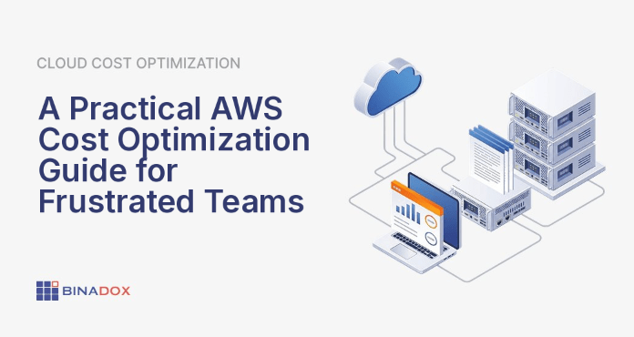 An illustration depicting the process of simplifying and optimizing complex AWS billing, symbolizing a practical aws cost optimization guide that brings clarity and control to cloud spending.