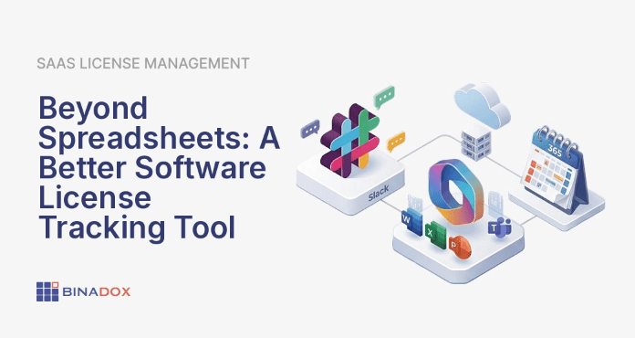 An illustration depicting the stark contrast between manual and automated software license tracking. On one side, a cluttered desk with overflowing spreadsheets symbolizes the chaos and inefficiency of traditional methods. On the other, a sleek digital dashboard with clear data visualizations represents the order, control, and cost savings achieved with a modern software license tracking tool, highlighting its ability to streamline operations and ensure compliance.