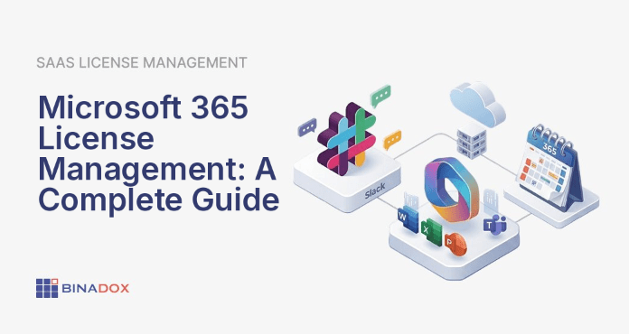 An illustration showing the intricate process of Microsoft 365 license management, where various user roles are connected to different license tiers, symbolizing the need for optimization and cost control. The image highlights the challenges of license sprawl and the benefits of streamlined allocation, emphasizing efficient resource utilization within an organization's M365 environment.