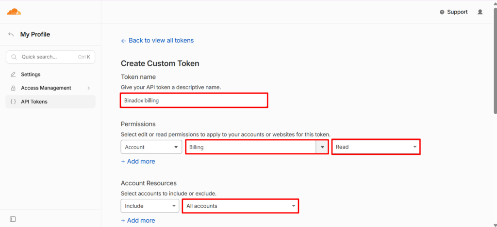 Grant Billing Read Access