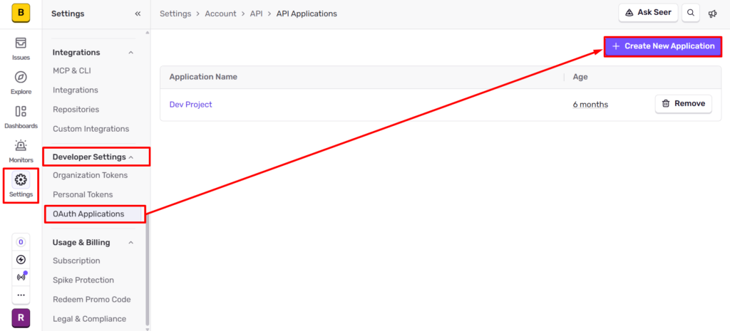 OAuth Applications